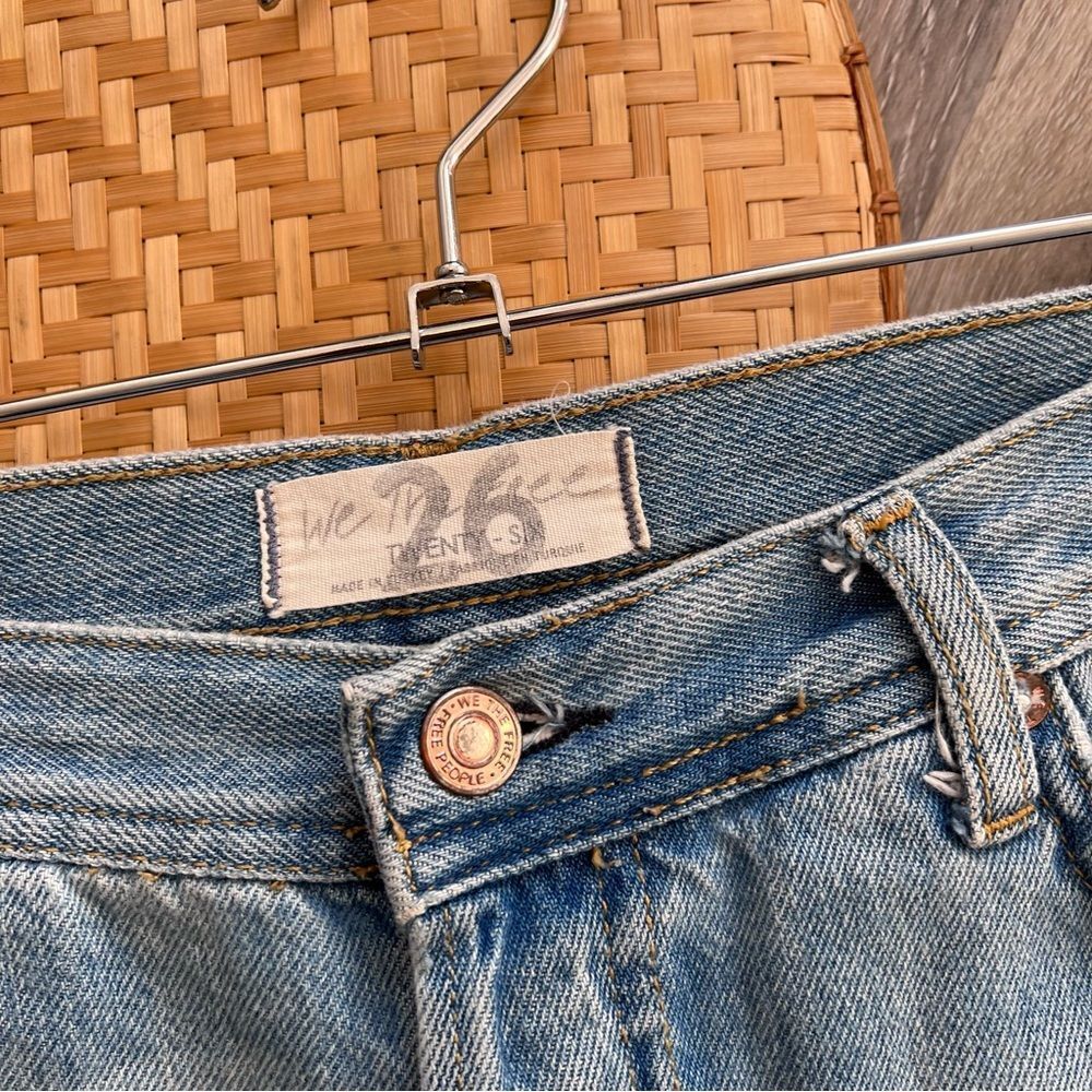 Free people Maggie straight distressed jeans - Picture 6 of 9